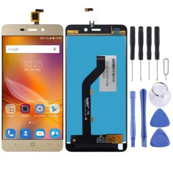 OEM LCD Screen for ZTE BLADE X3 A452 T620 with Digitizer Full Assembly (Gold)