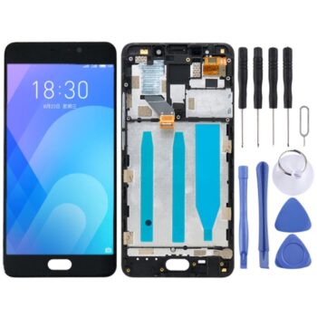 TFT LCD Screen for Meizu M6 Note Digitizer Full Assembly (Black)