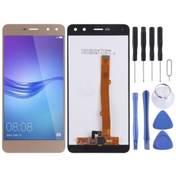 OEM LCD Screen for Huawei Honor Play 6 / Y5 (2017) with Digitizer Full Assembly(Gold)