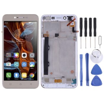 OEM LCD Screen for Lenovo Vibe K5 Plus A6020A46 A6020l36 A6020l37 Digitizer Full Assembly  (Gold)