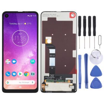 LCD Screen for Motorola One Vision with Digitizer Full Assembly