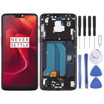 OnePlus 6 A6000 TFT Material LCD Screen and Digitizer Full Assembly  (Black)