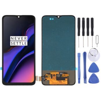 OnePlus 6T A6010 A6013 TFT Material LCD Screen and Digitizer Full Assembly (Black)