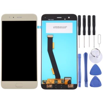TFT LCD Screen for Xiaomi Mi 6 with Digitizer Full Assembly, No Fingerprint Identification(Gold)