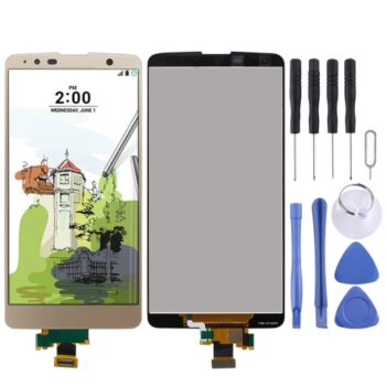 TFT LCD Screen for LG Stylus 2 Plus / K530 / K535 with Digitizer Full Assembly (Gold)