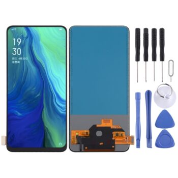 TFT Material LCD Screen and Digitizer Full Assembly (No Fingerprint Identification) For OPPO Reno
