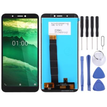 TFT LCD Screen for Nokia C1 with Digitizer Full Assembly (Black)