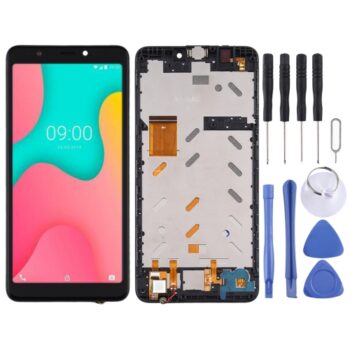 LCD Screen for Wiko Y60 Digitizer Full Assembly  (Black)