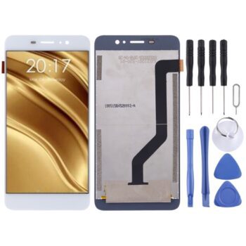 LCD Screen for Ulefone S8 Pro with Digitizer Full Assembly (White)