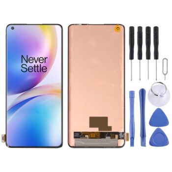 OnePlus 8 Pro with Digitizer Full Assembly OEM LCD Screen(Black)