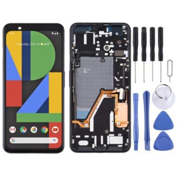 LCD Screen and Digitizer Full Assembly  for Google Pixel 4XL (Black)