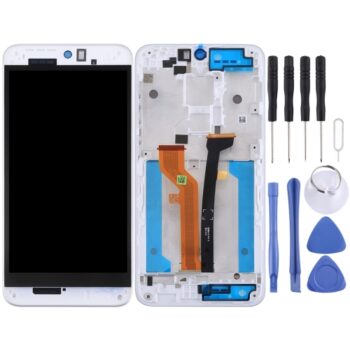 TFT LCD Screen for HTC Butterfly 3 Digitizer Full Assembly (White)