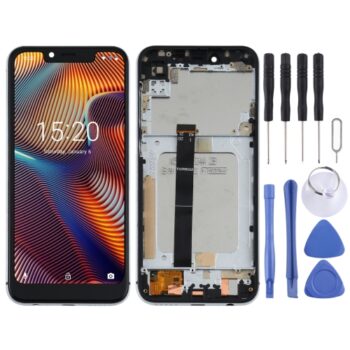 LCD Screen for Umidigi A3 Pro Digitizer Full Assembly  (Silver)