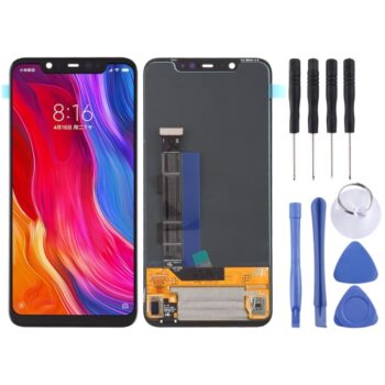 AMOLED LCD Screen for Xiaomi Mi 8 with Digitizer Full Assembly(Black)