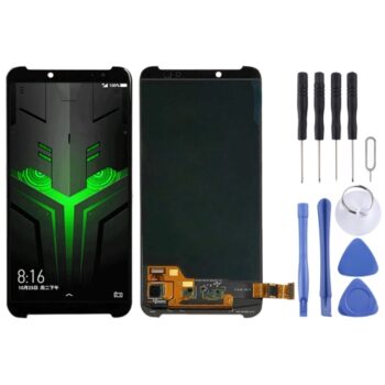 AMOLED LCD Screen for Xiaomi Black Shark Helo with Digitizer Full Assembly(Black)