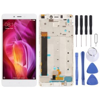 TFT LCD Screen for Xiaomi Redmi Note 4 Digitizer Full Assembly (White)