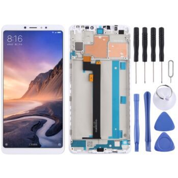 TFT LCD Screen for Xiaomi Mi Max 3 Digitizer Full Assembly (White)