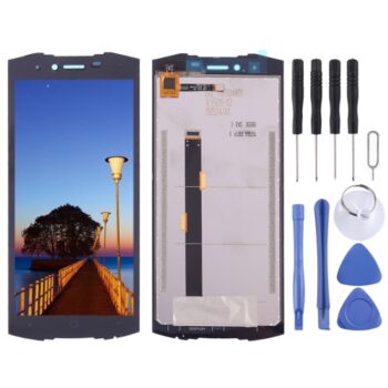 LCD Screen for Doogee S55 Lite with Digitizer Full Assembly (Black)