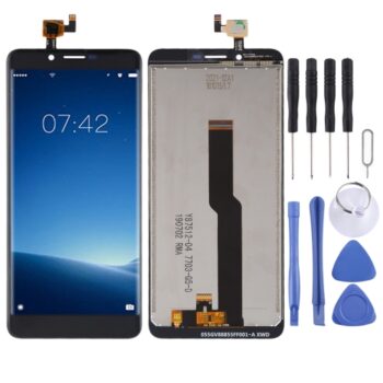 LCD Screen for Doogee X60L with Digitizer Full Assembly (Black)