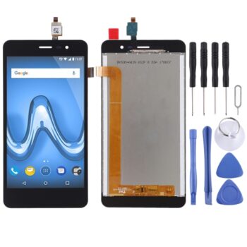 TFT LCD Screen for Wiko Tommy 2 with Digitizer Full Assembly (Black)