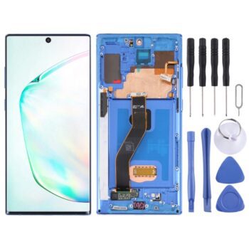 LCD Screen for Samsung Galaxy Note10+ 4G/Note10+ 5G SM-N976/N975 Digitizer Full Assembly  (Dark Blue)