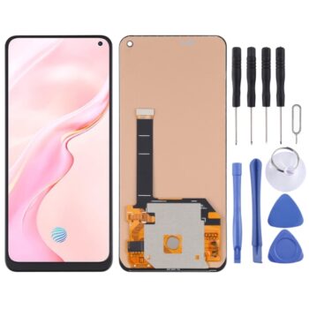 TFT Material LCD Screen and Digitizer Full Assembly (Not Supporting Fingerprint Identification) for Vivo X30 / X30 Pro(Black)