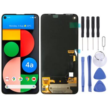 OLED LCD Screen for Google Pixel 4a 5G GD1YQ G025I with Digitizer Full Assembly