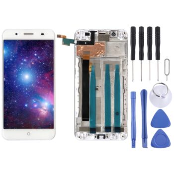 OEM LCD Screen for ZTE Blade A610 Plus / A2 Plus Digitizer Full Assembly （White)
