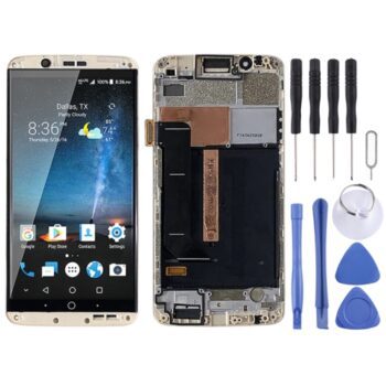 AMOLED LCD Screen for ZTE Axon 7 A2017 A2017U A2017G Digitizer Full Assembly  (Gold)