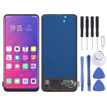 TFT Material LCD Screen and Digitizer Full Assembly for OPPO Find X