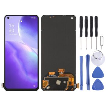 OLED Material LCD Screen and Digitizer Full Assembly for OPPO Reno5 5G / Reno7 5G PEGM00 PEGT00