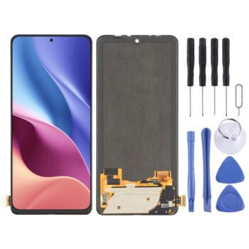 Super AMOLED Material LCD Screen and Digitizer Full Assembly for Xiaomi Redmi K40 Pro / Redmi K40 M2012K11AC M2012K11C