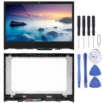 1366 x 768 HD OEM LCD Screen for Lenovo IdeaPad Flex 5-14 5-1470 5-1480 Digitizer Full Assembly  (Black)