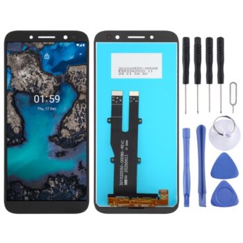 LCD Screen and Digitizer Full Assembly for Nokia C1 Plus TA-1312(Black)