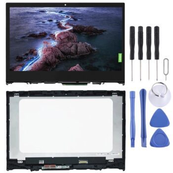 1366 x 768px OEM LCD Screen for Lenovo Yoga 520-14IKB Digitizer Full Assembly  (Black)