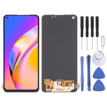 LCD Screen and Digitizer Full Assembly for OPPO A74 4G / Reno5 Z / A94 5G