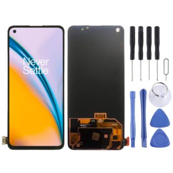 OnePlus Nord 2 5G 2021 with Digitizer Full Assembly LCD Screen (Black)