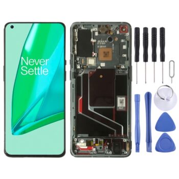 OnePlus 9 Pro LE2121 LE2125 LE2123 LE2120 Digitizer Full Assembly  LCD Screen (Green)