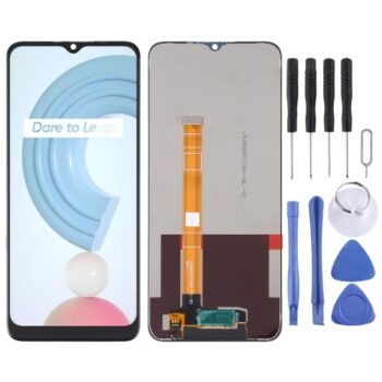 LCD Screen and Digitizer Full Assembly for OPPO Realme C21Y RMX3261