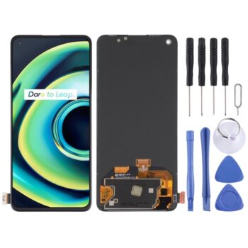 Super AMOLED Material LCD Screen and Digitizer Full Assembly for OPPO Realme Q3 Pro 5G / Realme Q3 Pro Carnival RMX2205