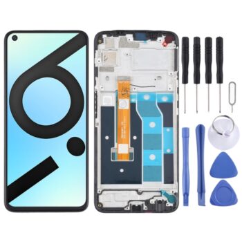 LCD Screen and Digitizer Full Assembly  for OPPO Realme 6i (India) / Realme 6s / Realme Narzo RMX2002