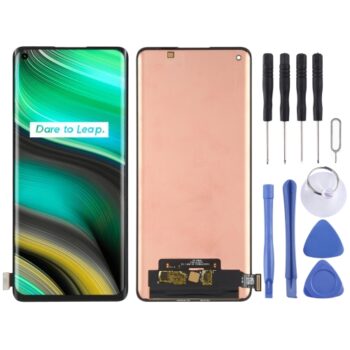 Super AMOLED Material LCD Screen and Digitizer Full Assembly for OPPO Realme X7 Pro Ultra