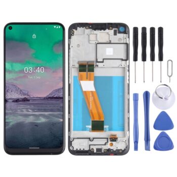 LCD Screen and Digitizer Full Assembly  for Nokia 3.4 / 5.4 TA-1288 TA-1285 TA-1283 TA-1333 TA-1340 TA-1337 TA-1328 TA-1325(Black)