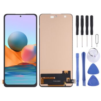 TFT Material LCD Screen and Digitizer Full Assembly (Not Supporting Fingerprint Identification) for Xiaomi Redmi Note 10 Pro 4G / Redmi Note 10 Pro (India) / Redmi Note 10 Pro Max / Redmi Note 11 Pro (China) / Redmi Note 11 Pro 5G / Redmi Note 11 Pro+ 5G (India) / Redmi Note 11 Pro+ 5G