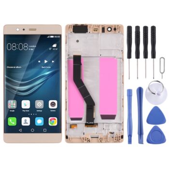 OLED LCD Screen for Huawei P9 Plus Digitizer Full Assembly (Gold)