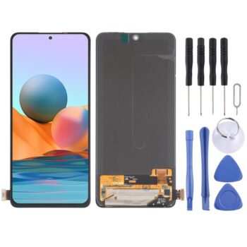 Super OLED Material LCD Screen and Digitizer Full Assembly for Xiaomi Redmi Note 11 Pro (China) / Redmi Note 11 Pro+