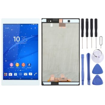 LCD Screen for Sony Xperia Z3 Tablet Compact with Digitizer Full Assembly(White)