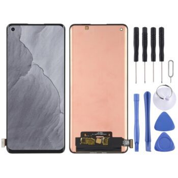 Super AMOLED Material LCD Screen and Digitizer Full Assembly for OPPO Realme GT Explorer Master