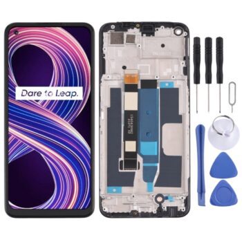 LCD Screen and Digitizer Full Assembly  for OPPO Realme 8 5G(Black)