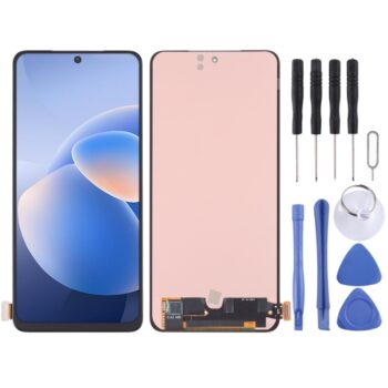 OLED Material LCD Screen and Digitizer Full Assembly For vivo X60/X60T/X70/X70T